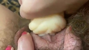 Pov Masturbation With Extreme Closeup Of Vagina And Squirt