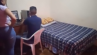 Stepmom Interrupts Video Game Session With Stepsister: Secret Rendezvous Almost Exposed