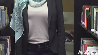 Arab Teen With Big Natural Tits Pleasures Herself With Jerking