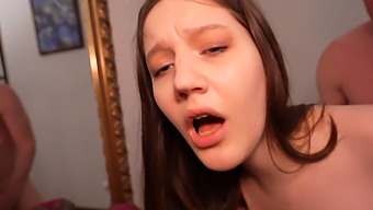 Stepfather'S Rough Sex With Stepdaughter'S Holes