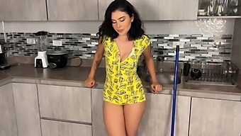 Solo Play With A College Student In The Dorm Room Kitchen
