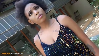 African Model Gets Penetrated By Her Agent During A Casting Session
