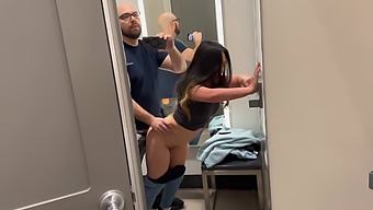 Beautiful Asian Amateur In A Public Shoplifting Incident