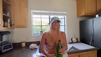Beautiful Wife With Great Natural Boobs Catches Her Husband With A Hot Neighbor And They Both Decide To Have Sex In Front Of Her.